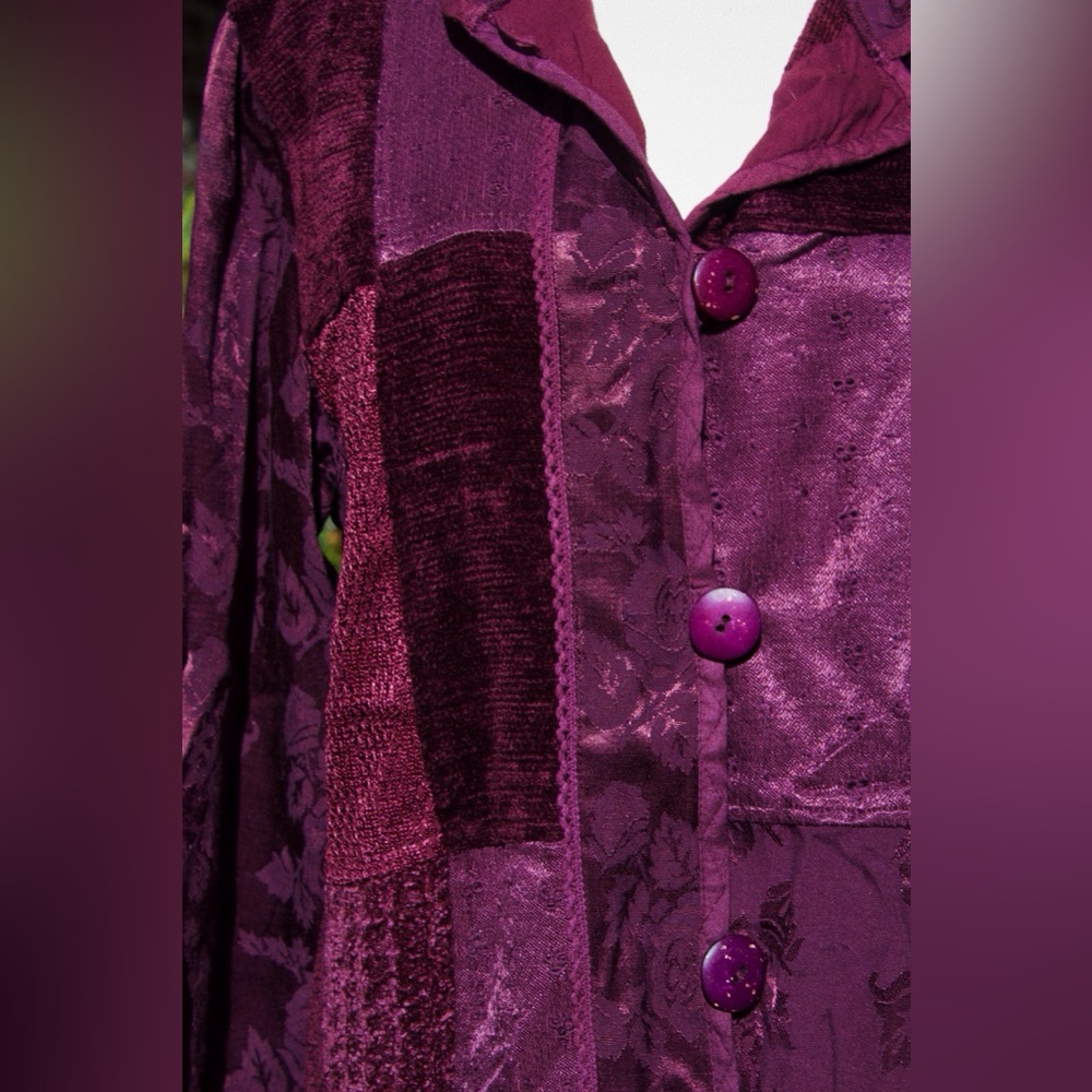 Vintage Patchwork Jacket - image 2